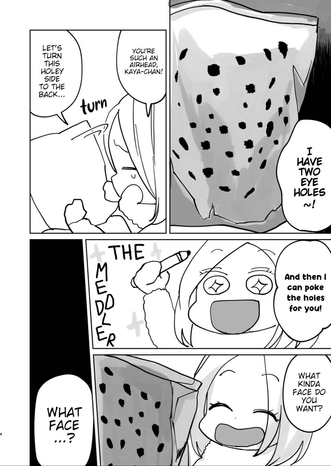 Page 4 Chapter 2 Kaya-chan Isn’t Scary - Twitter Extras