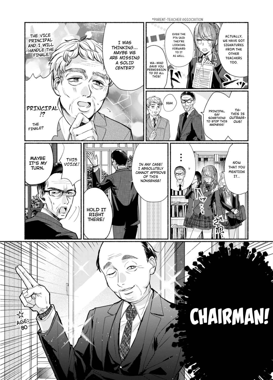 Page 4 Chapter Unknown_84cc Students Who Want School Idols to Be Acknowledged VS Teachers Who Are Firmly Against It