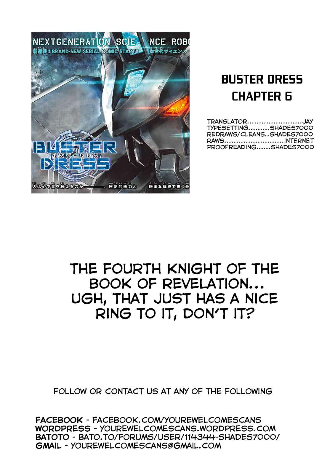 Page 31 Chapter 6 BUSTER DRESS