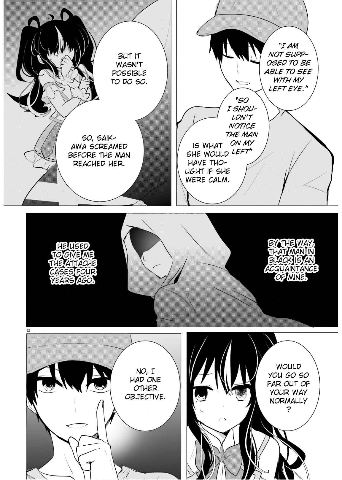 Page 22 Chapter 13 Tantei wa Mou, Shindeiru