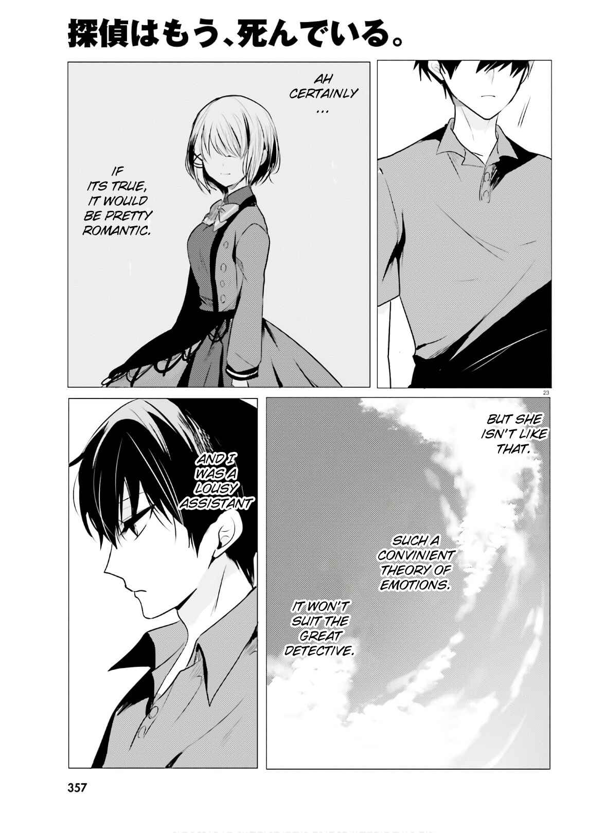 Page 23 Chapter 8 Tantei wa Mou, Shindeiru