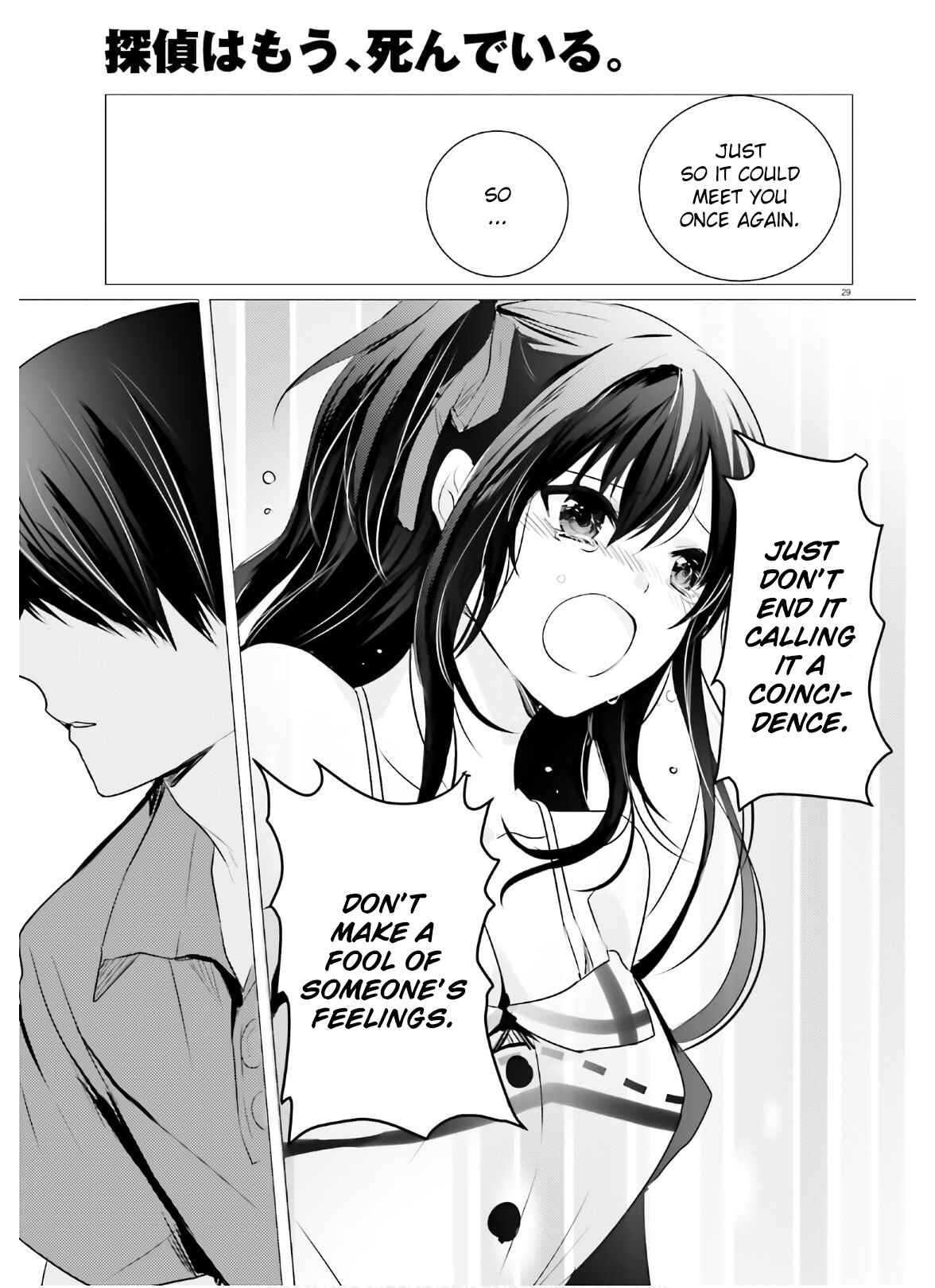 Page 29 Chapter 8 Tantei wa Mou, Shindeiru
