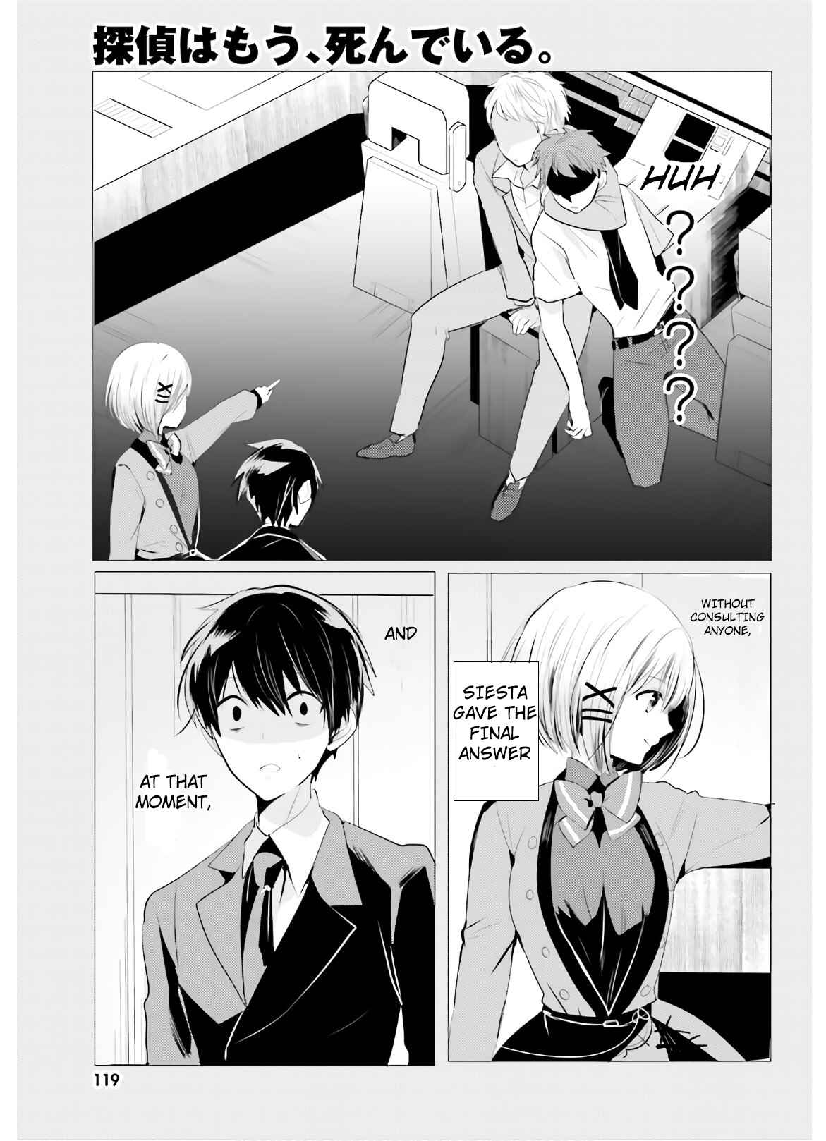 Page 23 Chapter 5 Tantei wa Mou, Shindeiru