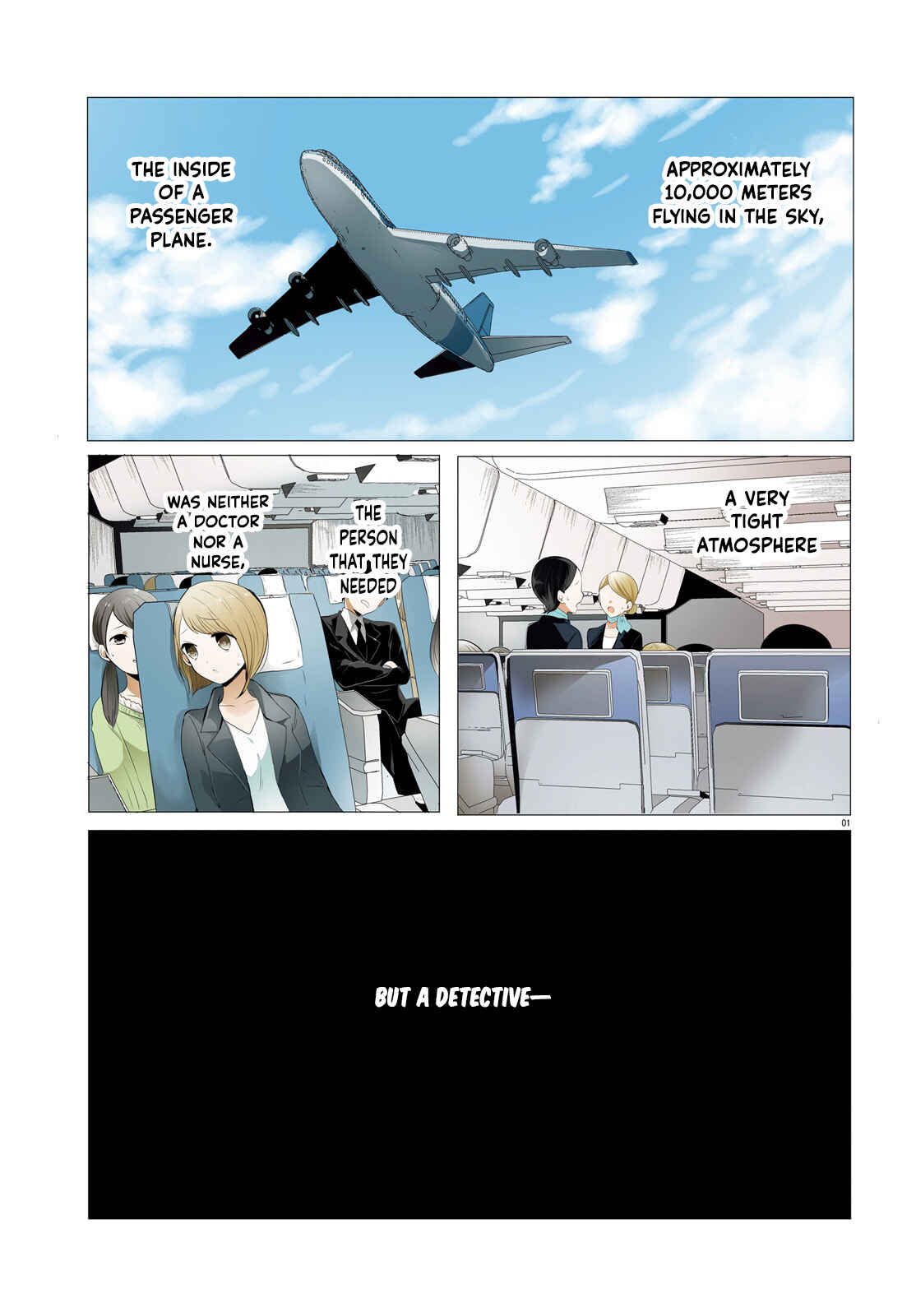 Page 2 Chapter 0 Tantei wa Mou, Shindeiru