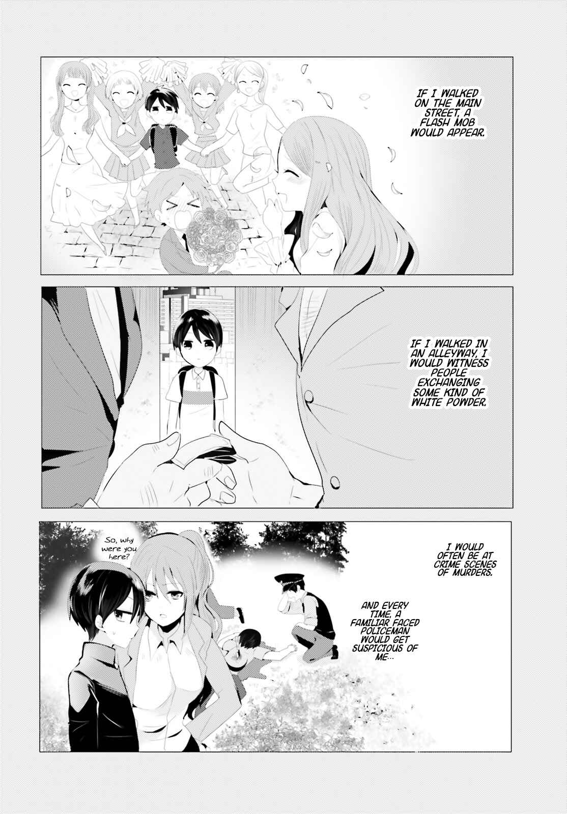 Page 7 Chapter 0 Tantei wa Mou, Shindeiru