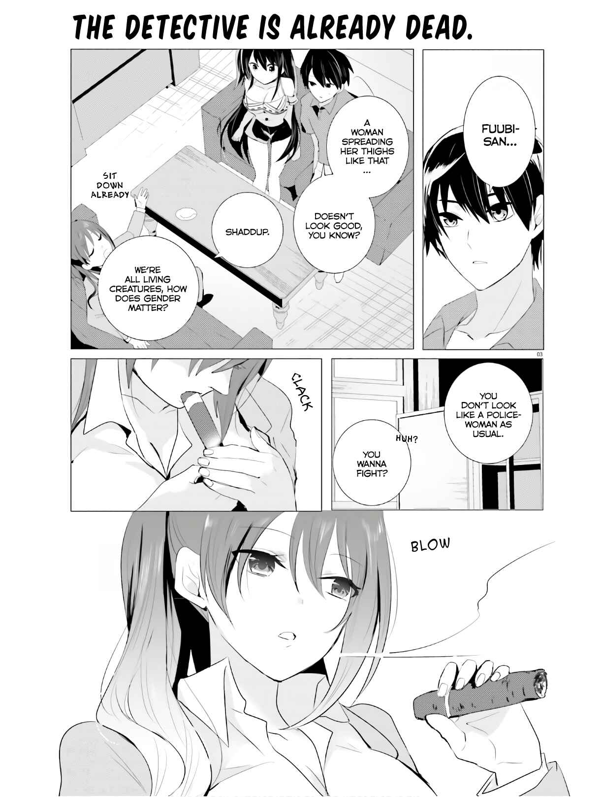 Page 3 Chapter 3 Tantei wa Mou, Shindeiru