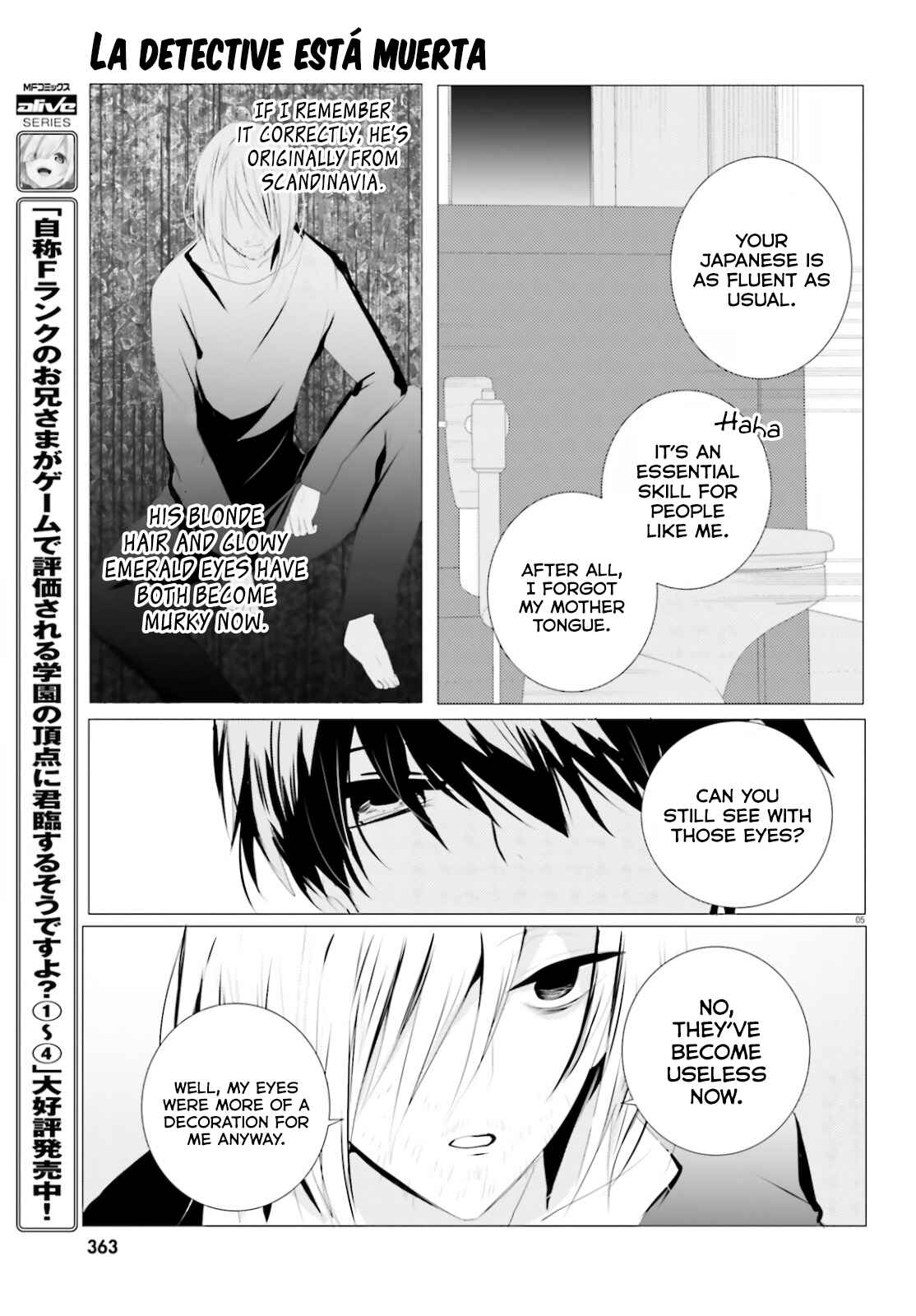 Page 5 Chapter 4 Tantei wa Mou, Shindeiru