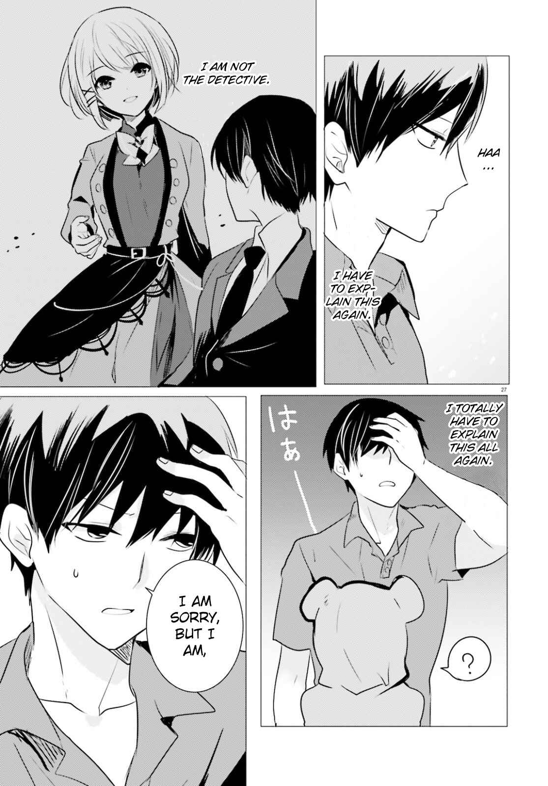 Page 27 Chapter 9 Tantei wa Mou, Shindeiru