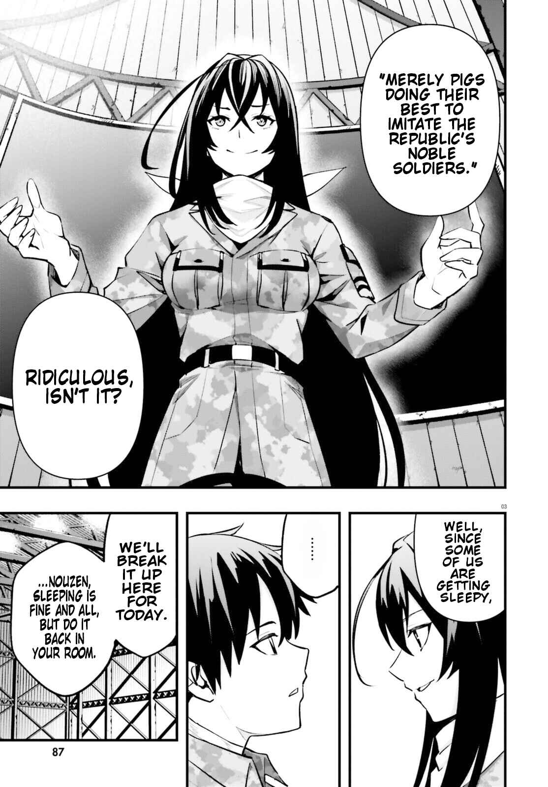 Page 3 Chapter 2 86 -Eighty Six- Fragmental Neoteny