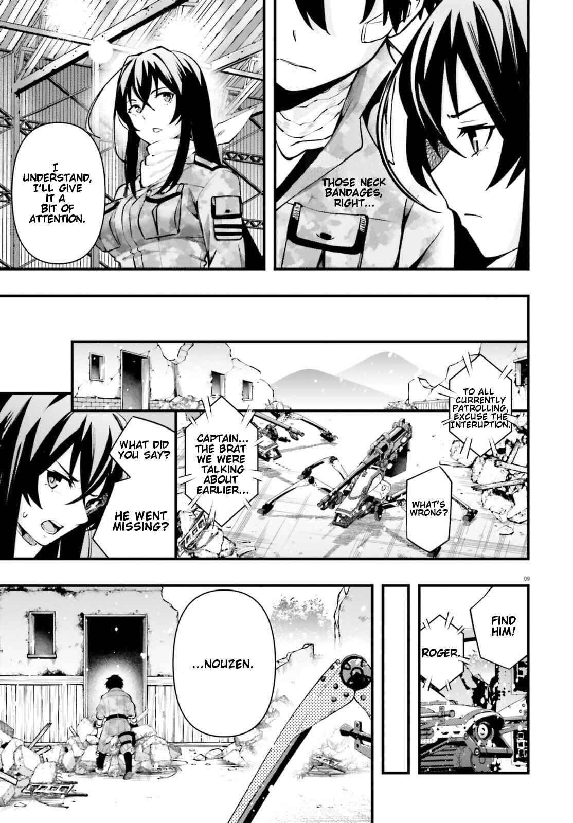 Page 9 Chapter 2 86 -Eighty Six- Fragmental Neoteny