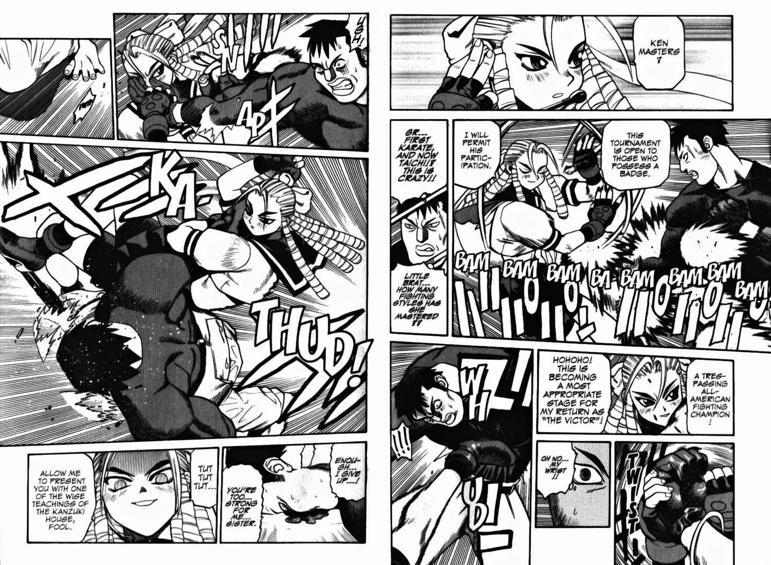 Page 3 Chapter 4 Street Fighter ALPHA 2: Sakura Will Do Her Best!