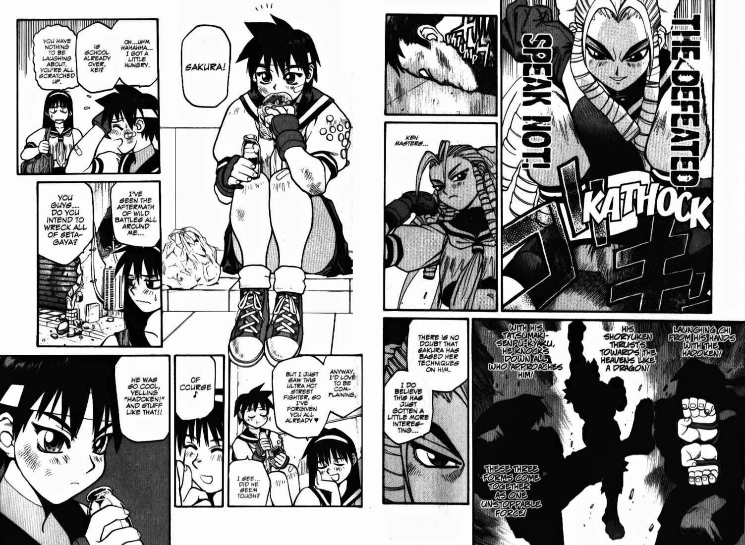 Page 4 Chapter 4 Street Fighter ALPHA 2: Sakura Will Do Her Best!