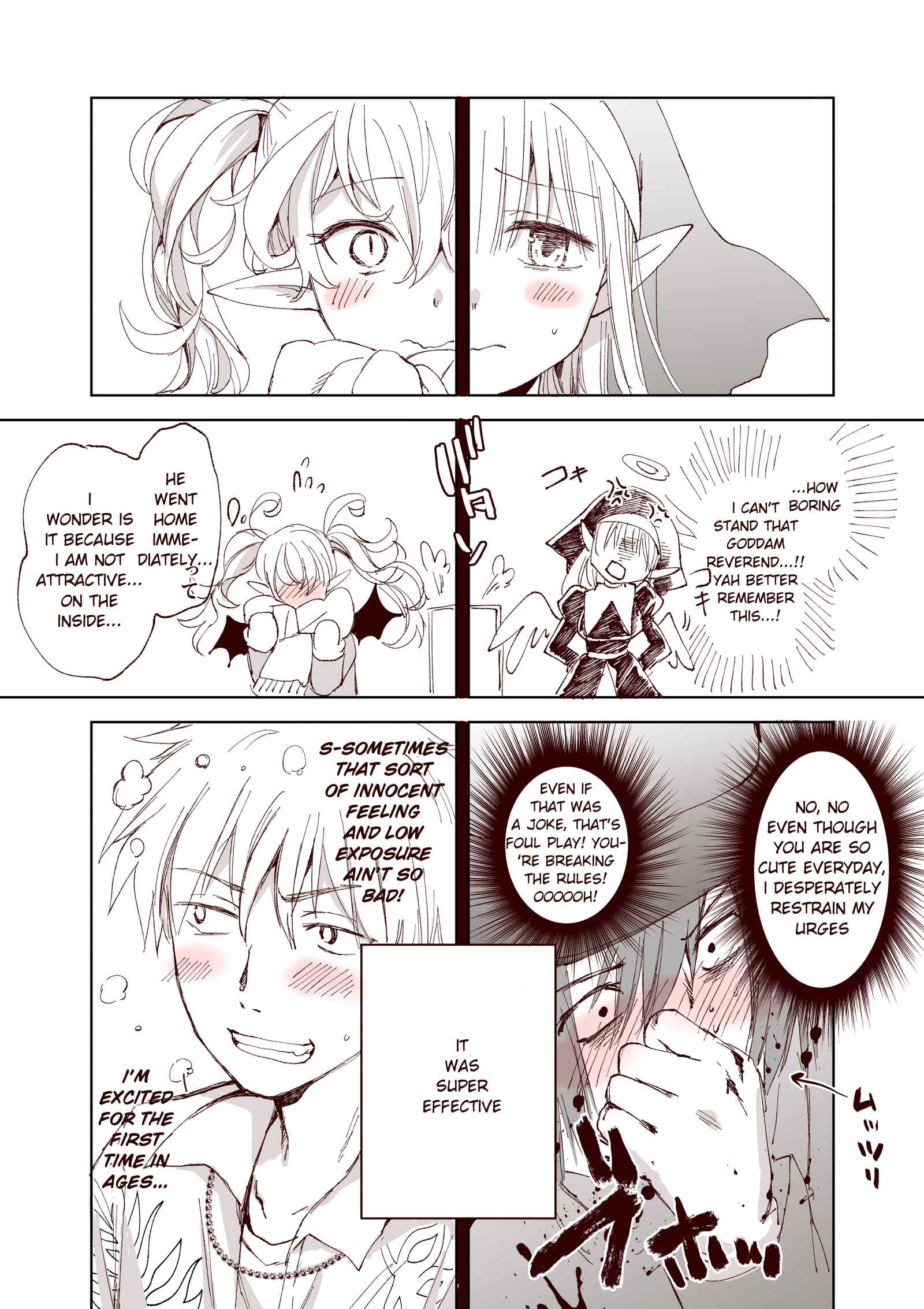 Page 4 Chapter 1 Story of a Succubus and an Angel who swapped bodies