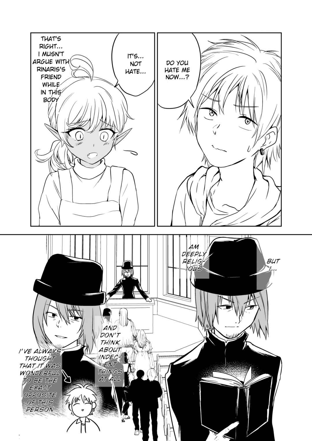 Page 7 Chapter 2 Story of a Succubus and an Angel who swapped bodies
