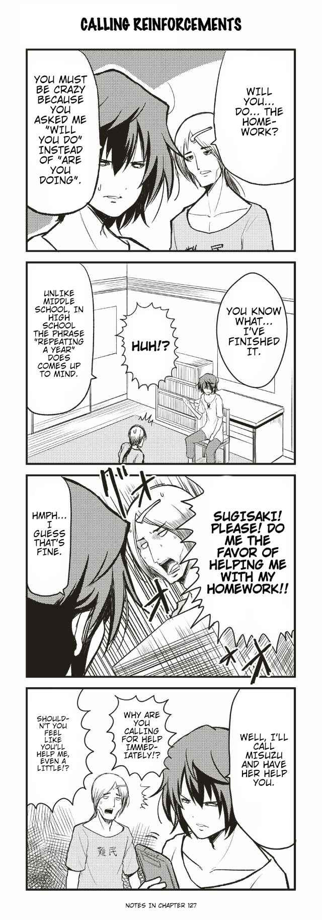 Page 1 Chapter 125 Tomodachi o Tsukurou.