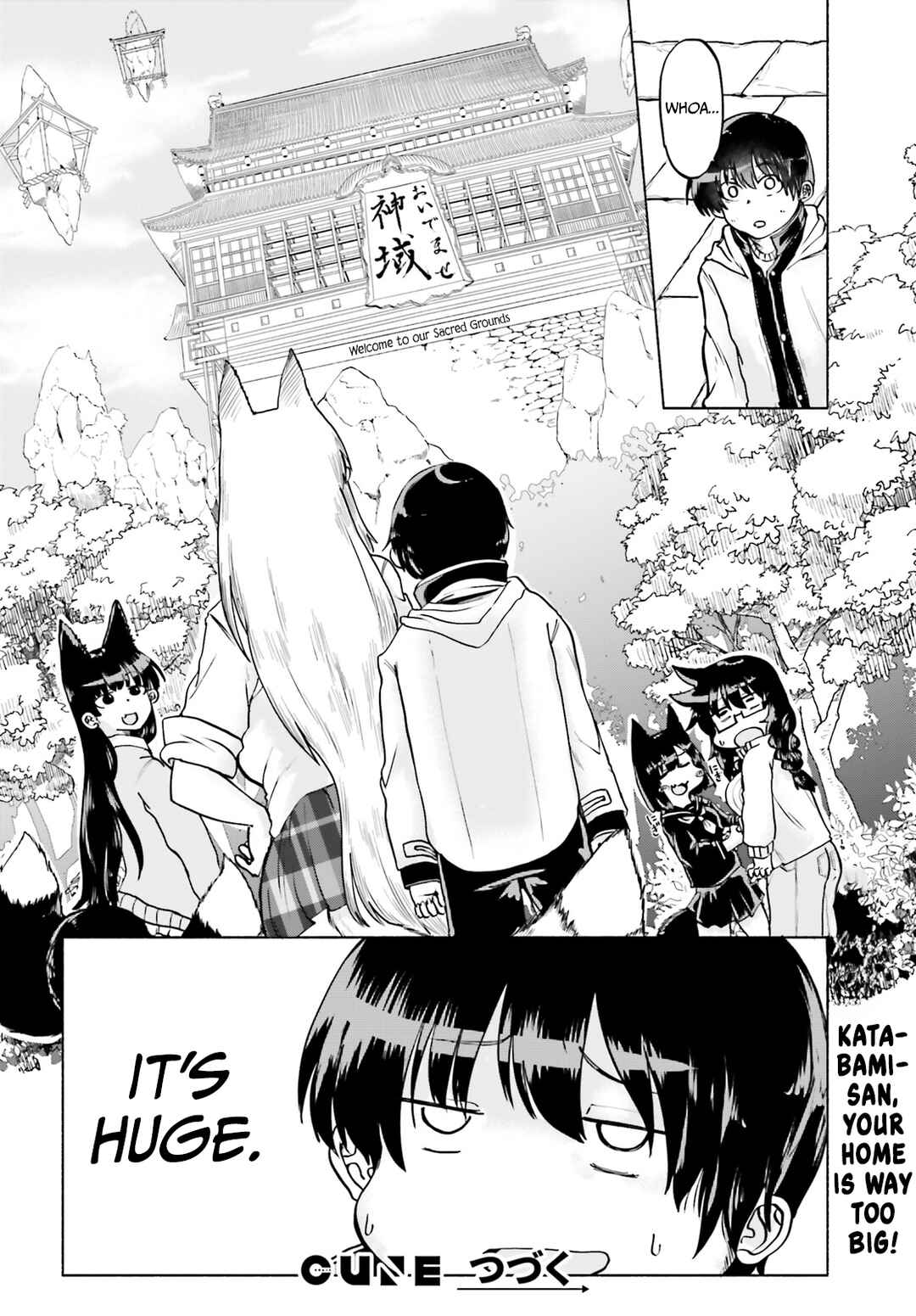 Page 12 Chapter 14 Okitsune Gal Katabami-san