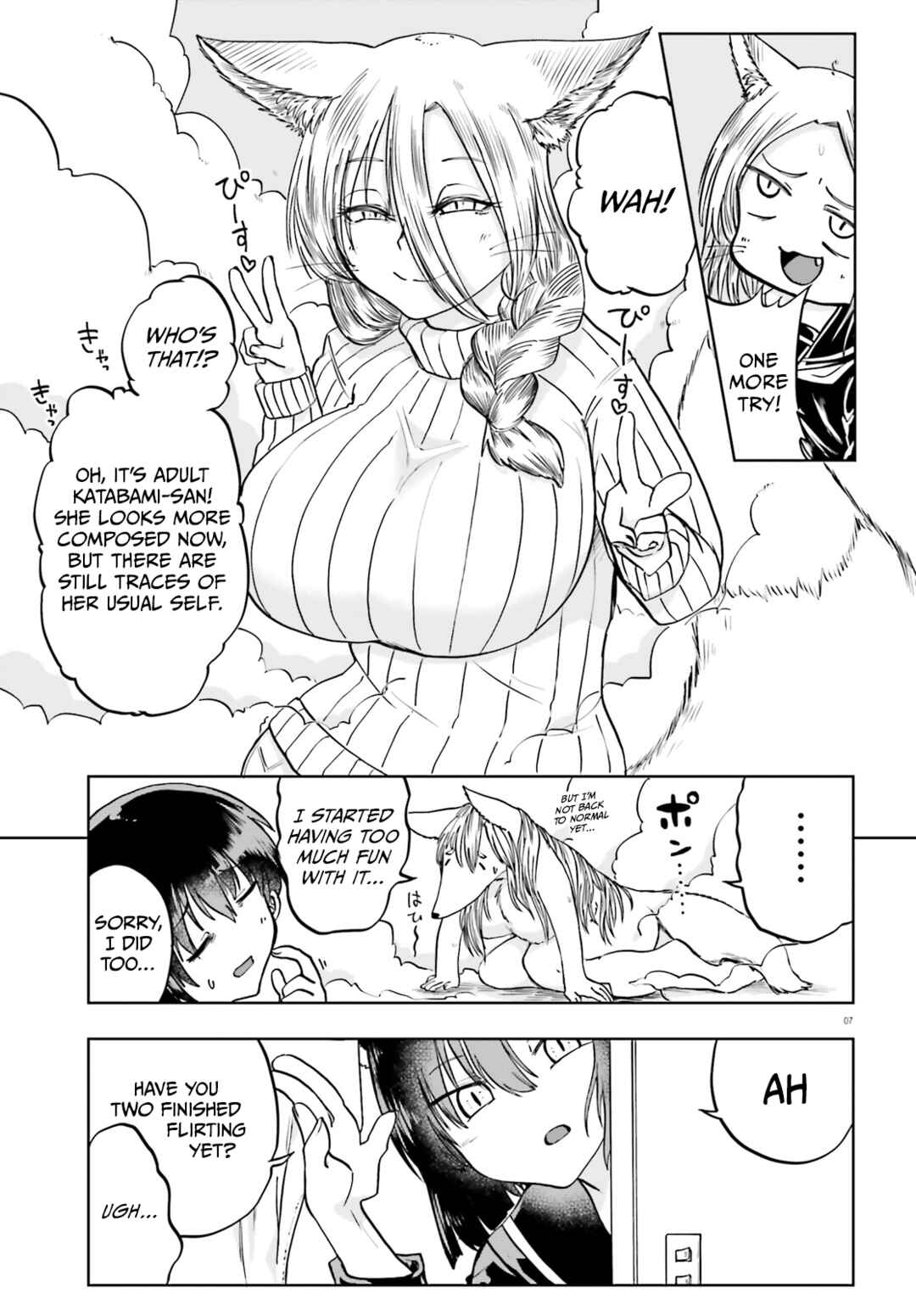 Page 7 Chapter 12 Okitsune Gal Katabami-san