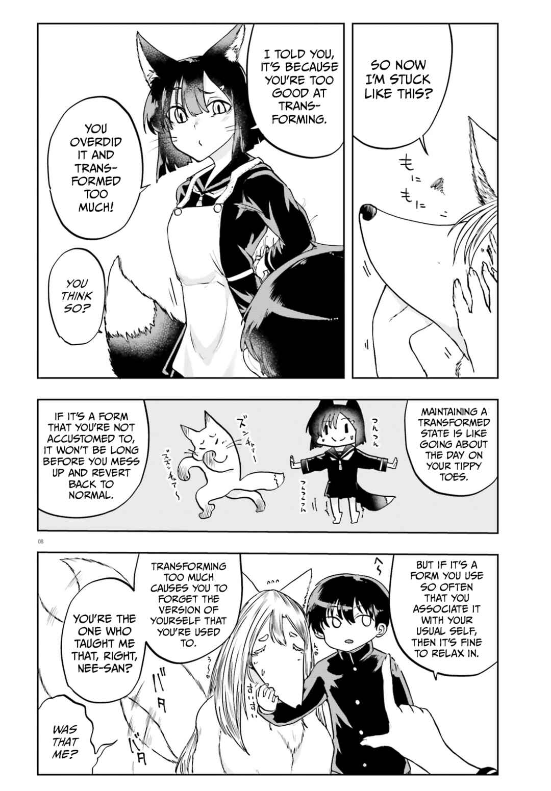 Page 8 Chapter 12 Okitsune Gal Katabami-san