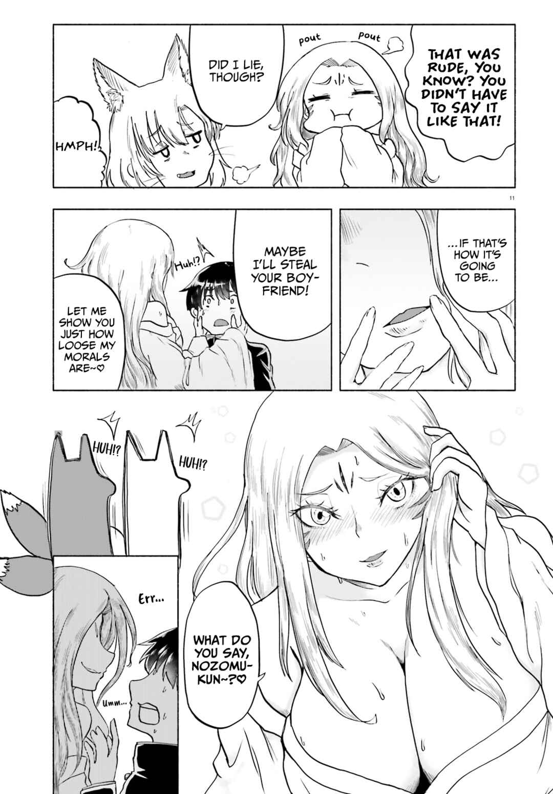 Page 11 Chapter 15 Okitsune Gal Katabami-san
