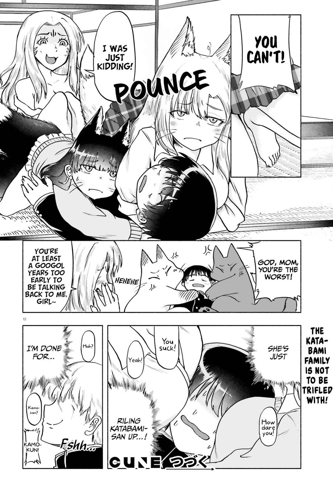 Page 12 Chapter 15 Okitsune Gal Katabami-san