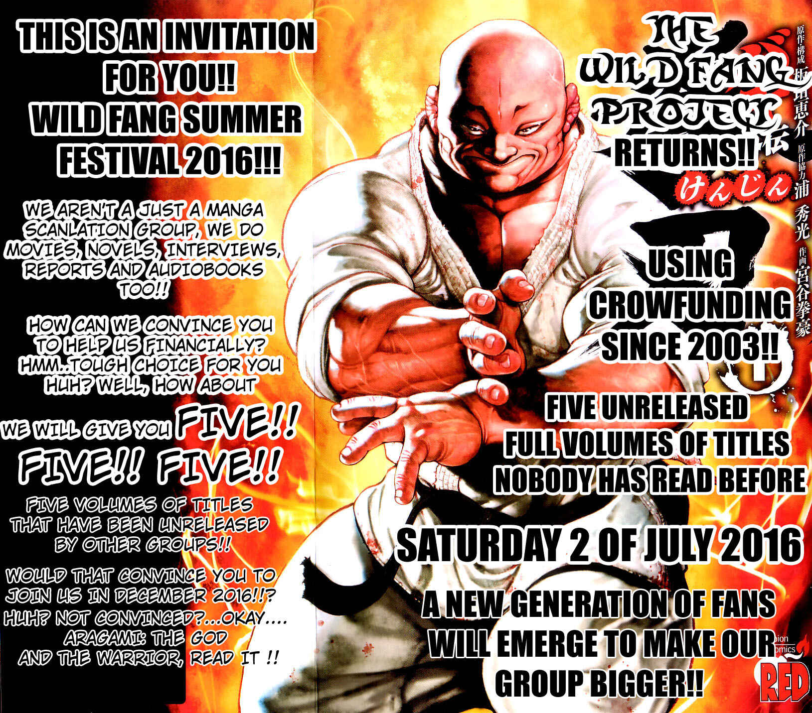 Page 17 Chapter 167 Grappler Baki