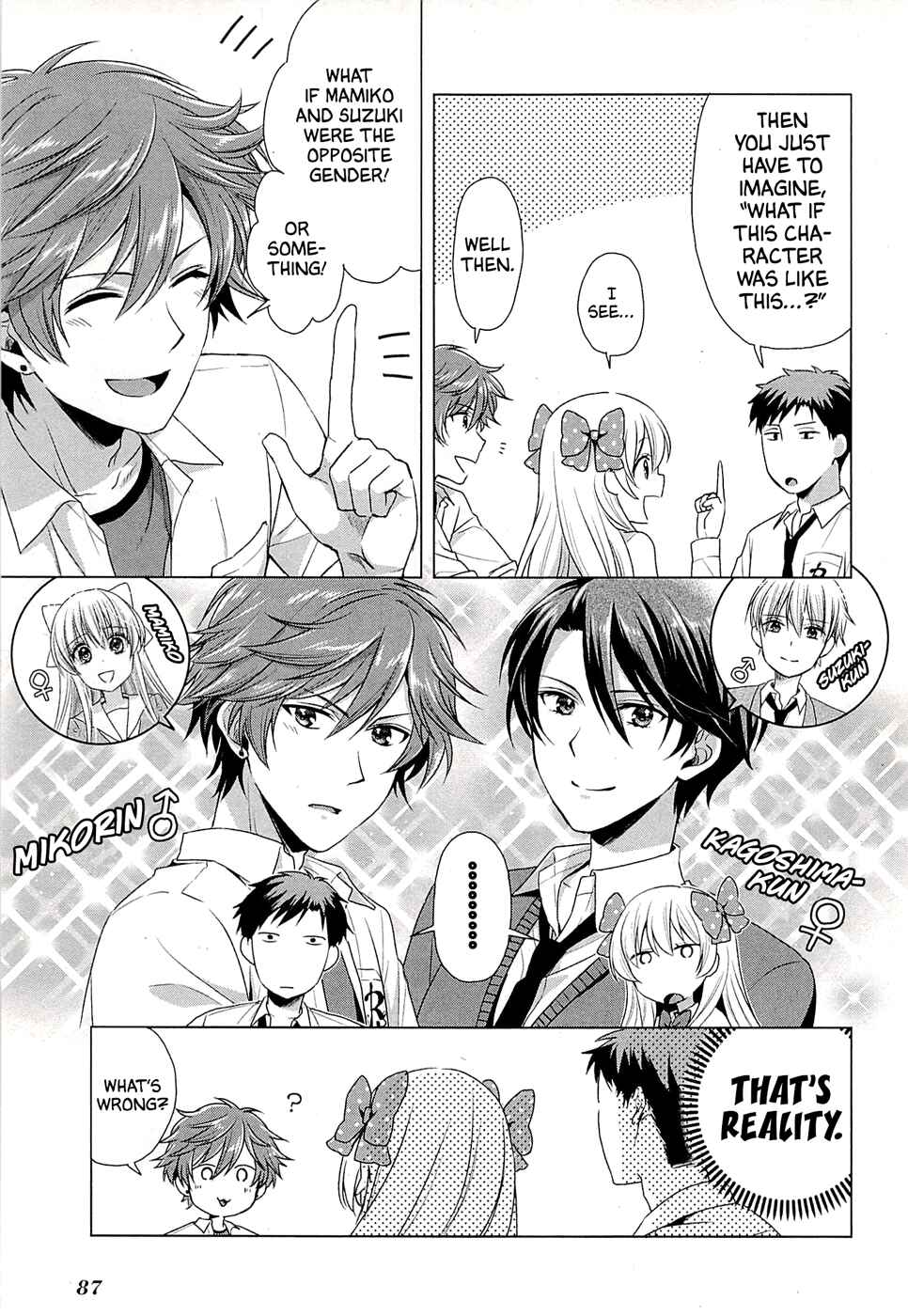 Page 14 Chapter 10 Gekkan Shoujo Nozaki-kun Anthology
