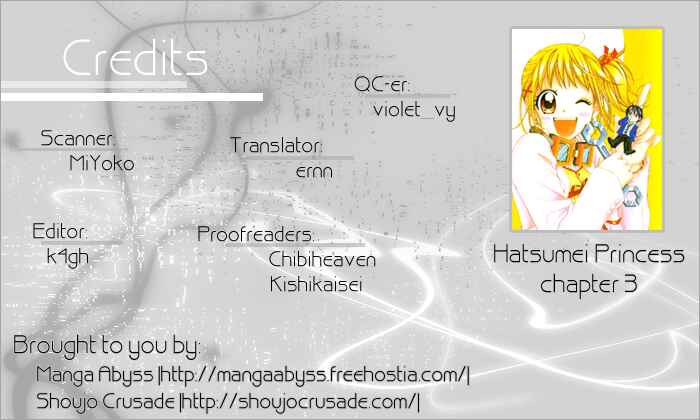 Page 29 Chapter 3 Hatsumei Princess