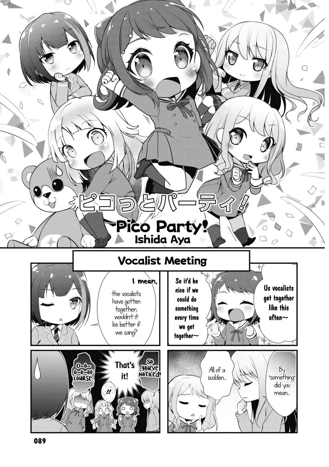 Page 1 Chapter 11 BanG Dream! Garupa☆PICO Comic Anthology