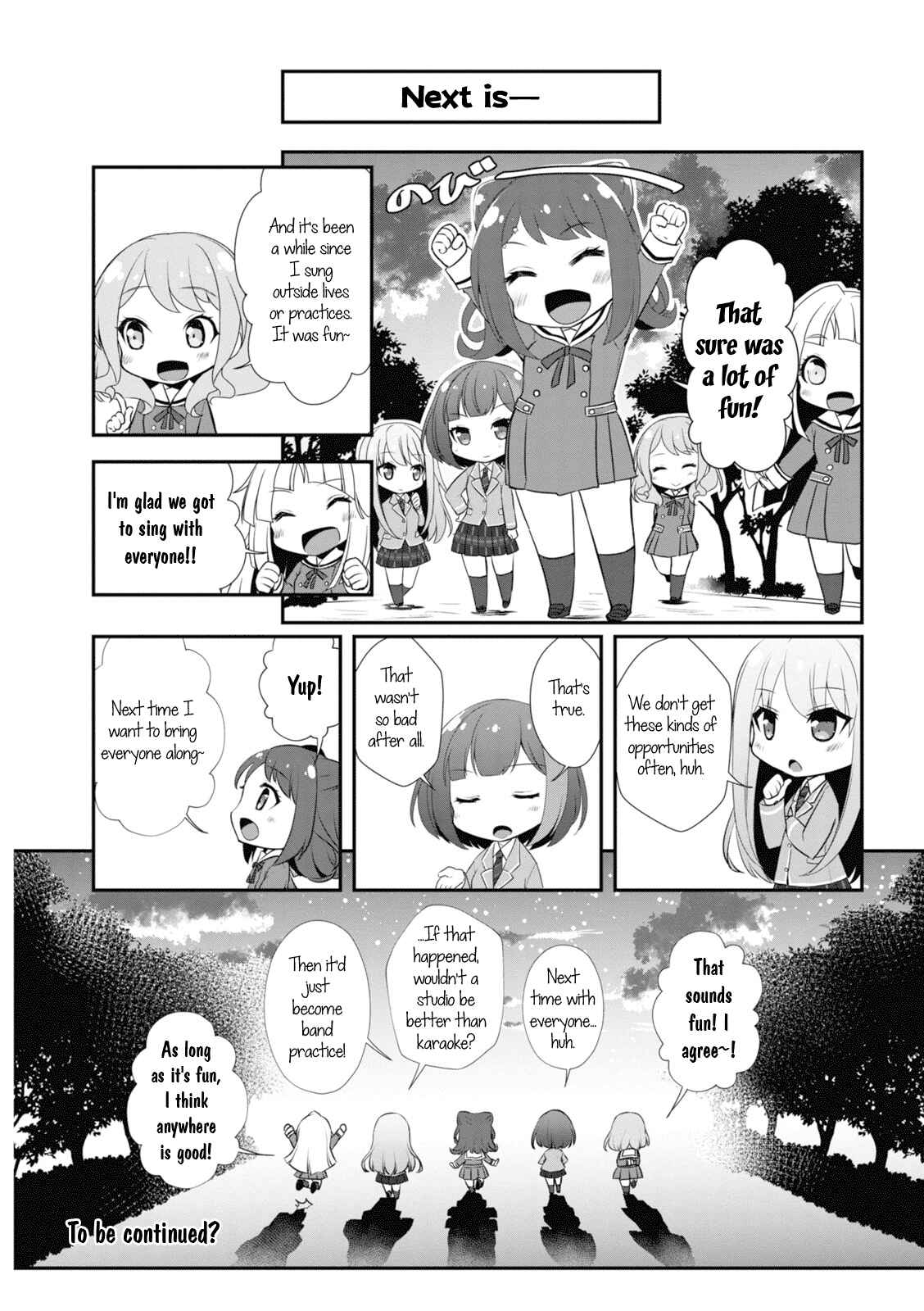 Page 8 Chapter 11 BanG Dream! Garupa☆PICO Comic Anthology