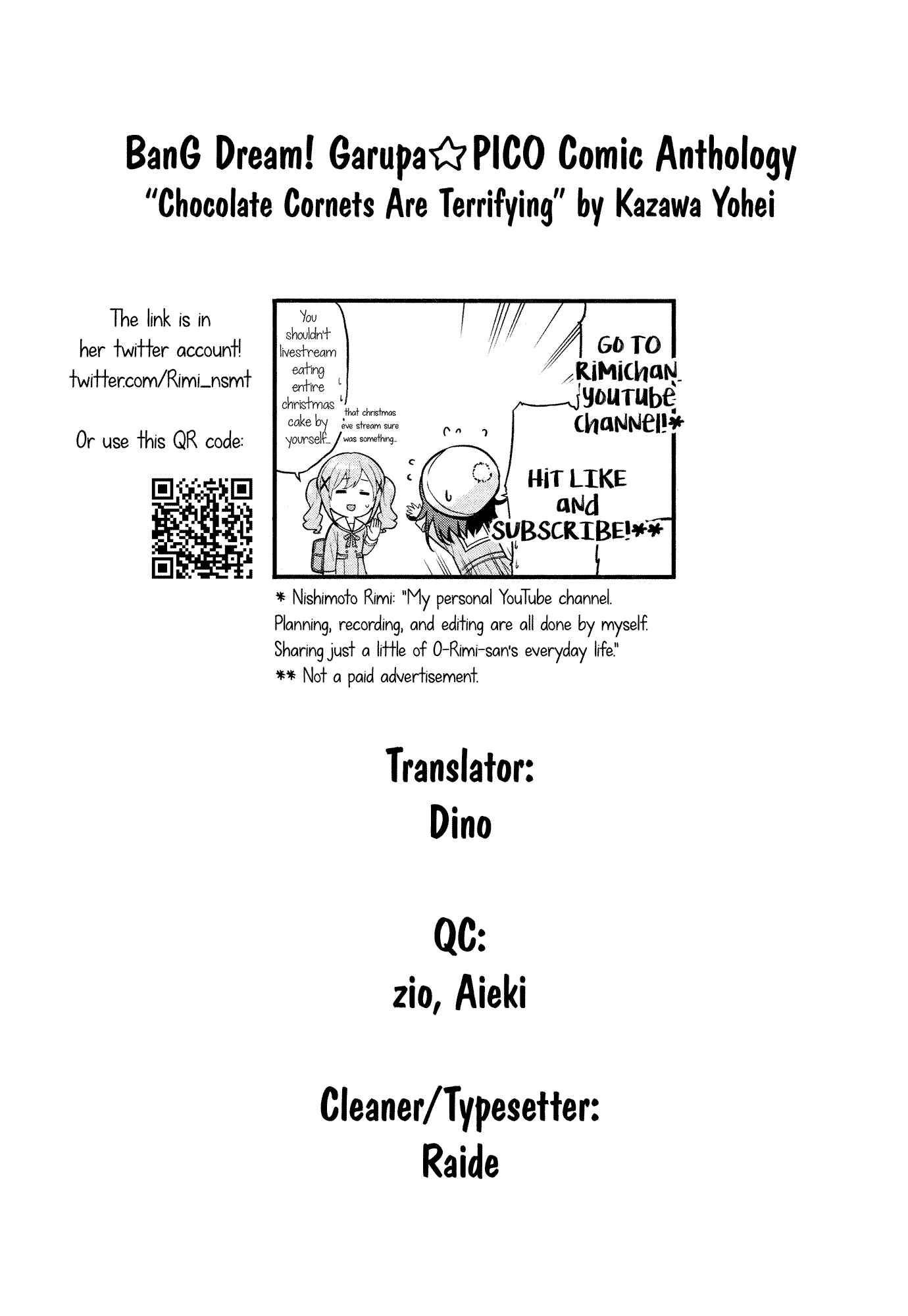 Page 10 Chapter 3 BanG Dream! Garupa☆PICO Comic Anthology