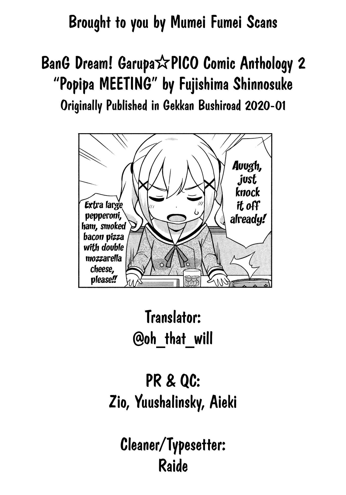 Page 9 Chapter 22 BanG Dream! Garupa☆PICO Comic Anthology