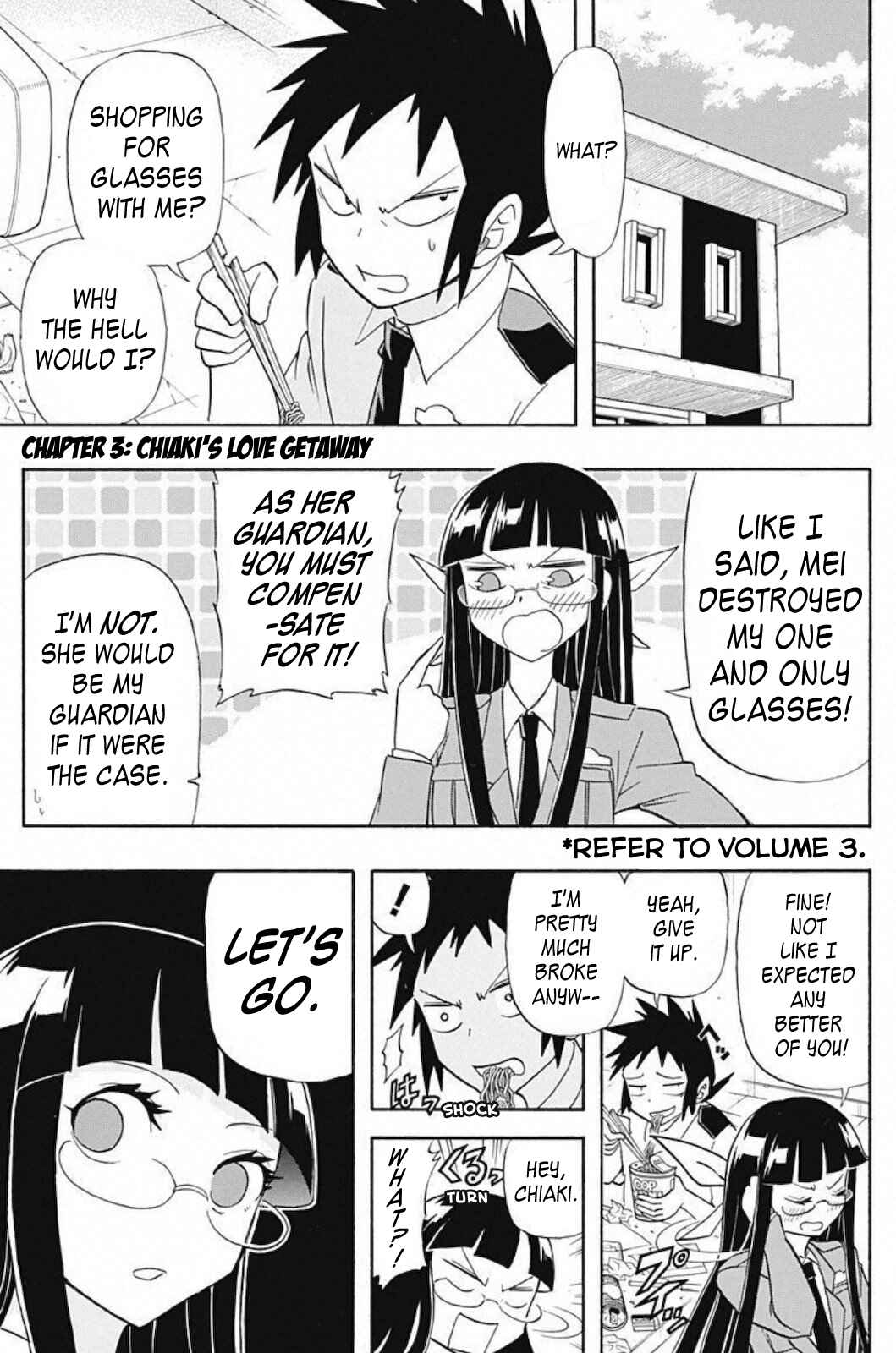 Page 1 Chapter 3 Kaette Kita! Shinmai Fukei Kiruko-san