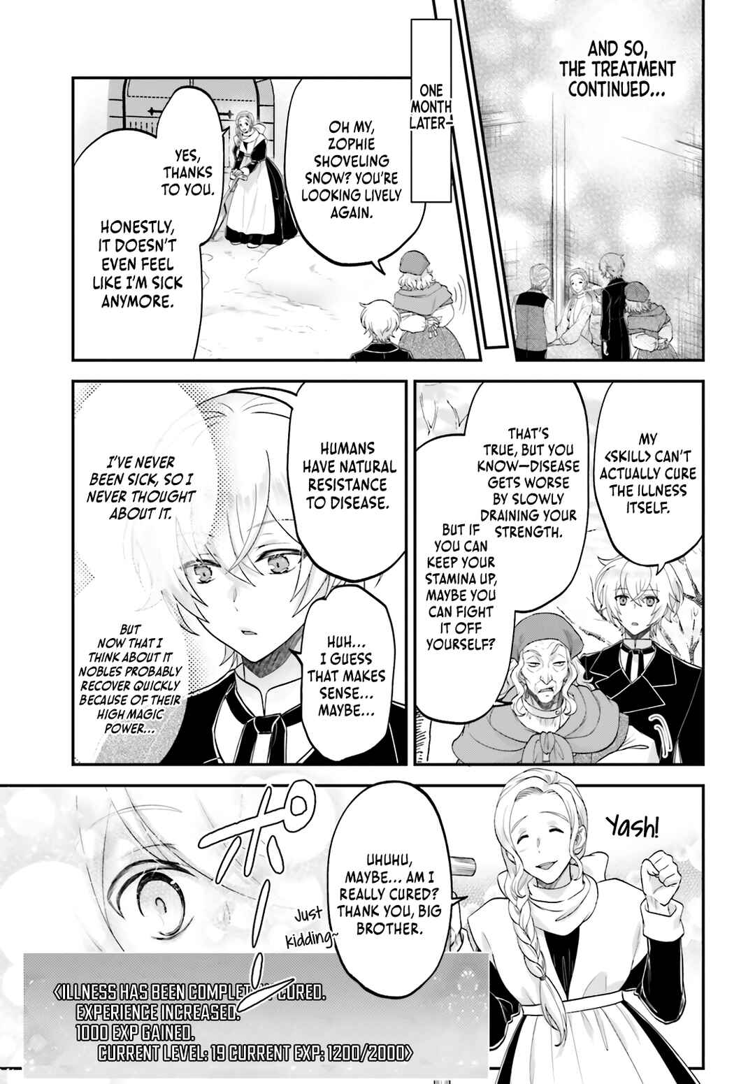 Page 12 Chapter 4 Yarinaoshi Kizoku no Seinjinka Level Up