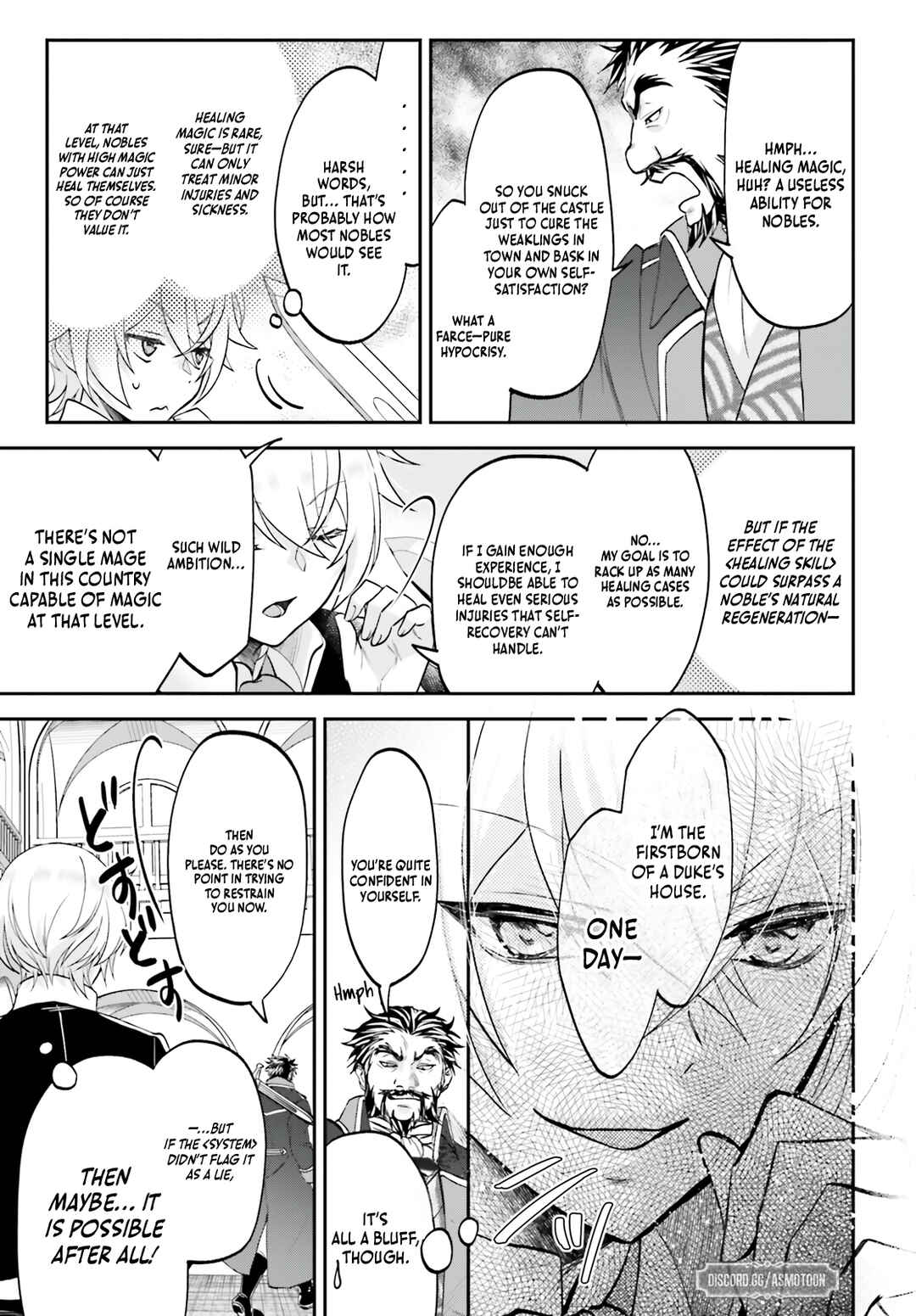 Page 8 Chapter 5 Yarinaoshi Kizoku no Seinjinka Level Up