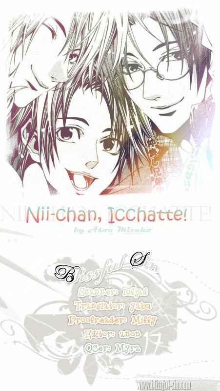 Page 1 Chapter 3 Niichan, Icchatte!