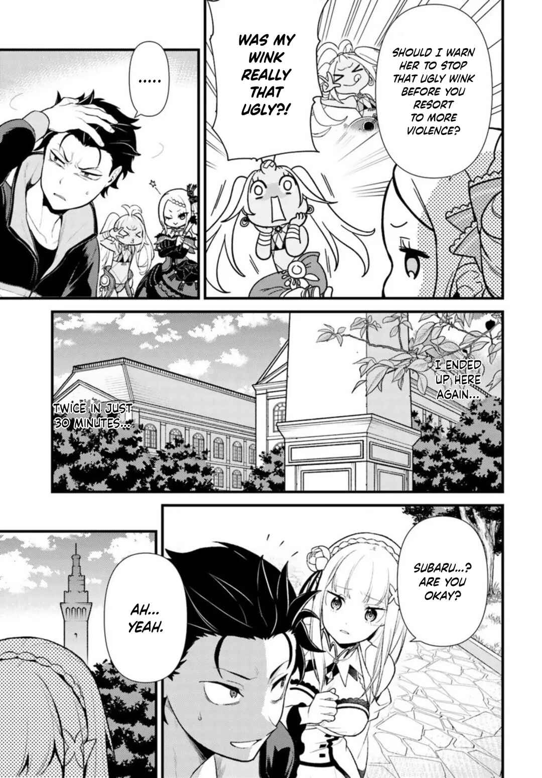 Page 3 Chapter 9.1 Re:Zero kara Hajimeru Isekai Seikatsu: Dai 5-shou—Mizu no Miyako to Eiyuu no Uta