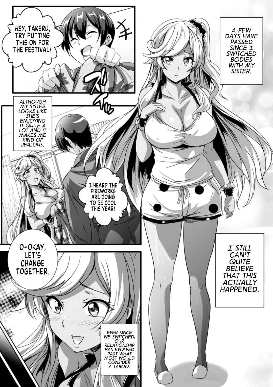 Page 3 Chapter 2 Bitch ni Natta Kuro Gal Nee-chan to Irekawari Seikatsu
