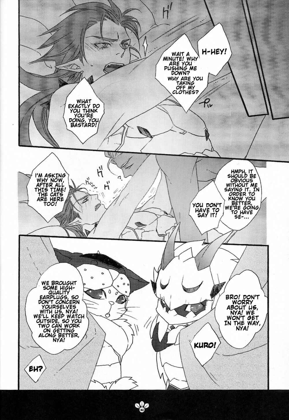 Page 46 Chapter Unknown_8ed5 Fate/stay night X Monster Hunter - My Sweet Monster (Doujinshi)