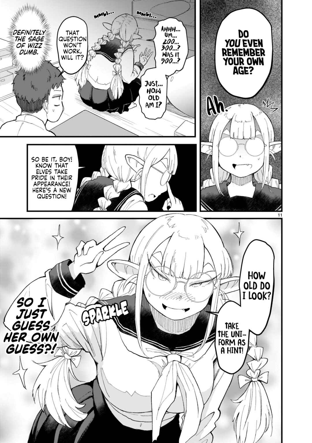 Page 12 Chapter 2 Tanken Hakken Boku no Isekai Elf-san