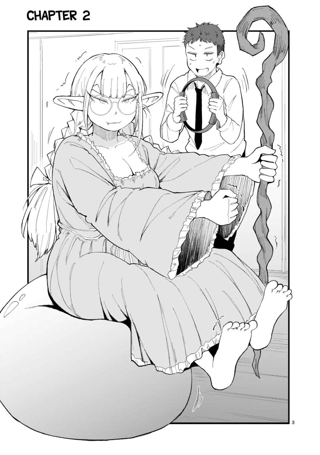 Page 4 Chapter 2 Tanken Hakken Boku no Isekai Elf-san