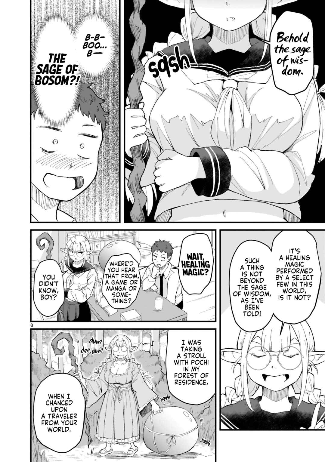 Page 9 Chapter 2 Tanken Hakken Boku no Isekai Elf-san