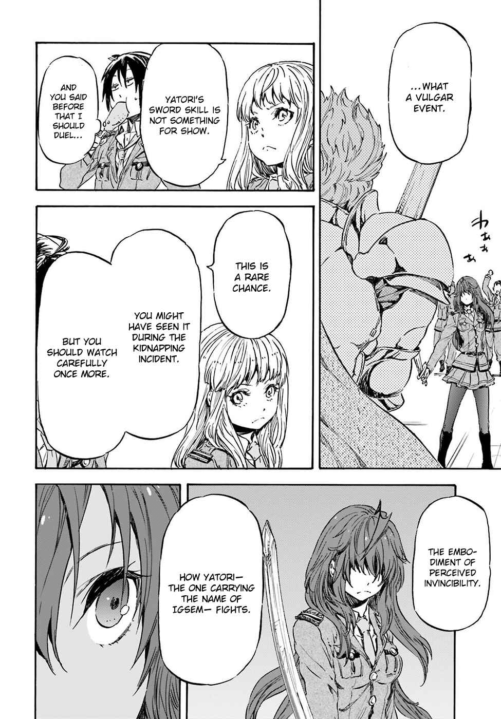Page 22 Chapter 15 Nejimaki Seirei Senki - Tenkyou no Alderamin