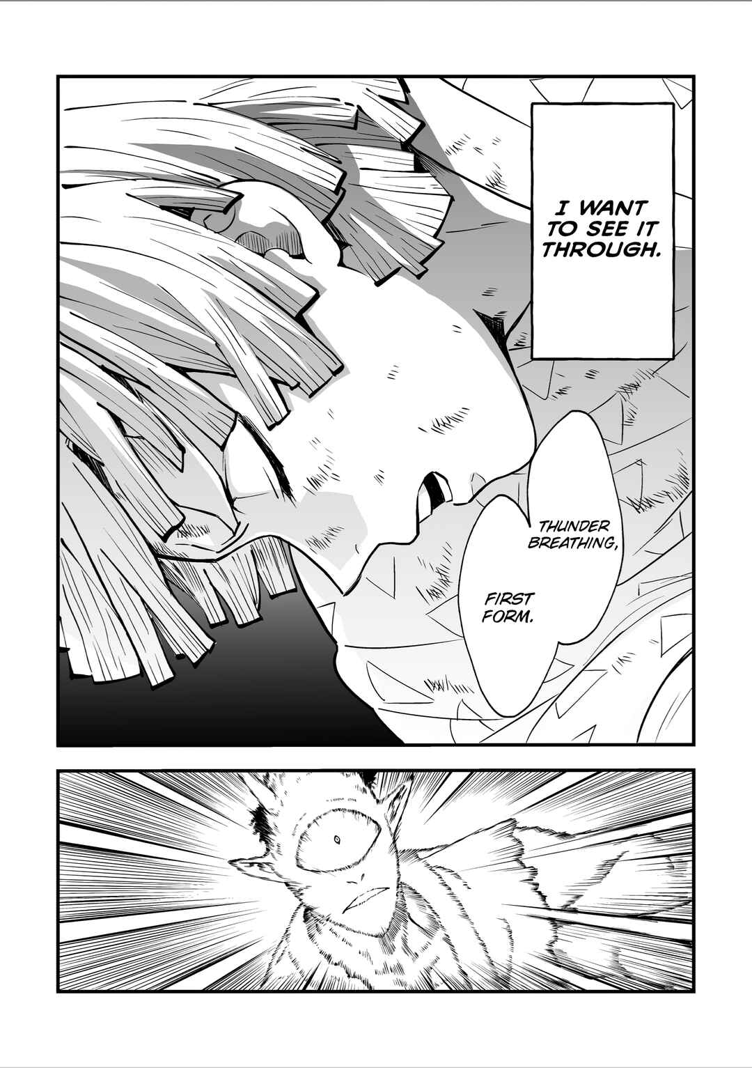 Page 14 Chapter Unknown_d6a3 Demon Slayer - Zenitsus Final Selection (Doujinshi)