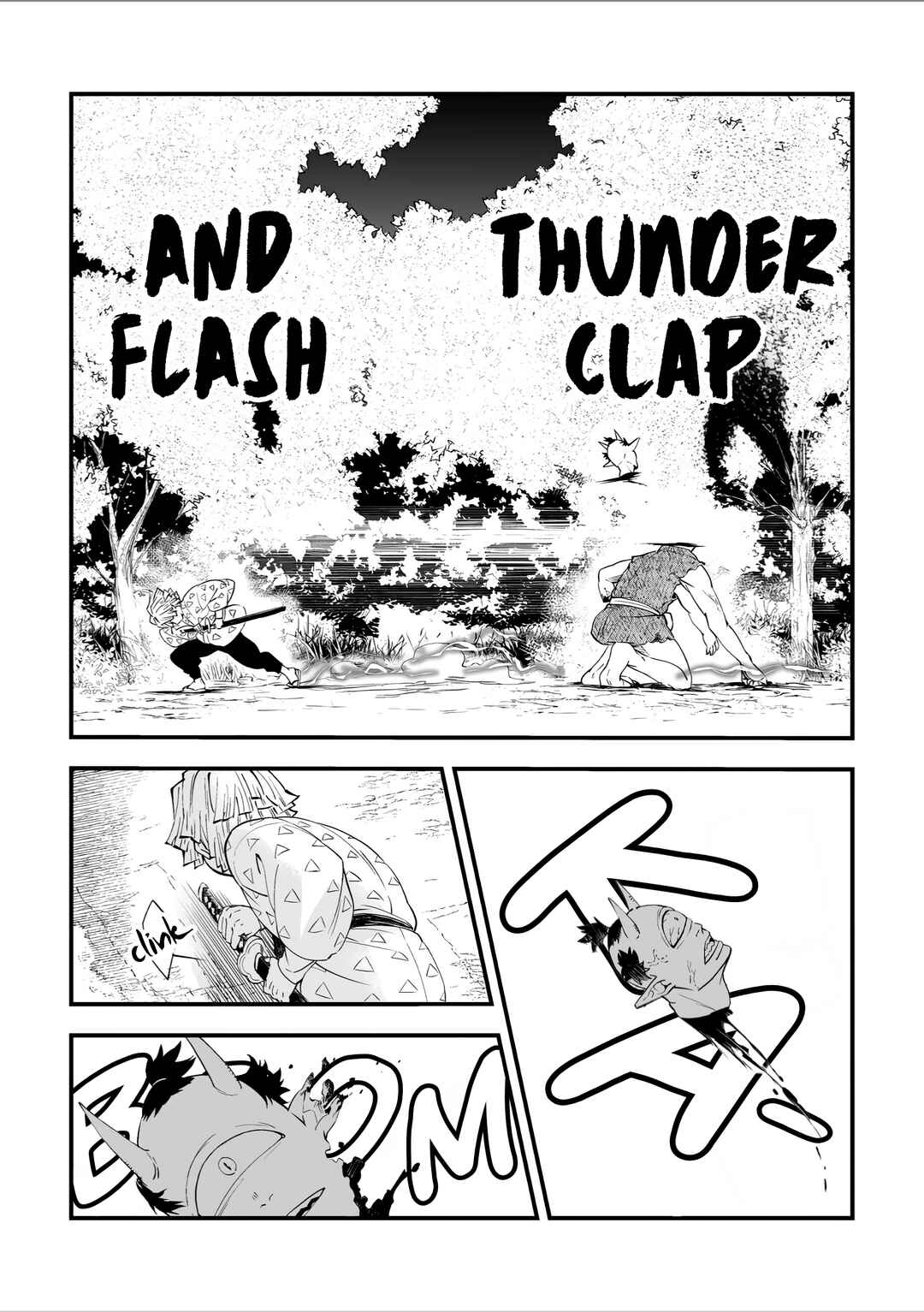 Page 15 Chapter Unknown_d6a3 Demon Slayer - Zenitsus Final Selection (Doujinshi)