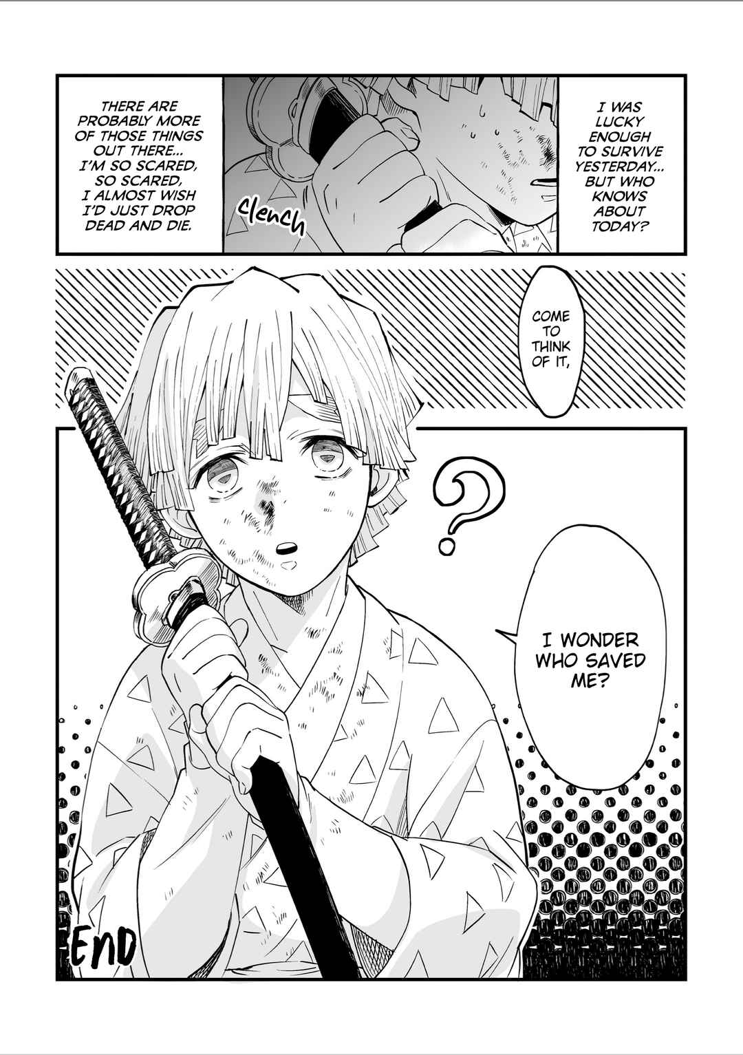 Page 19 Chapter Unknown_d6a3 Demon Slayer - Zenitsus Final Selection (Doujinshi)