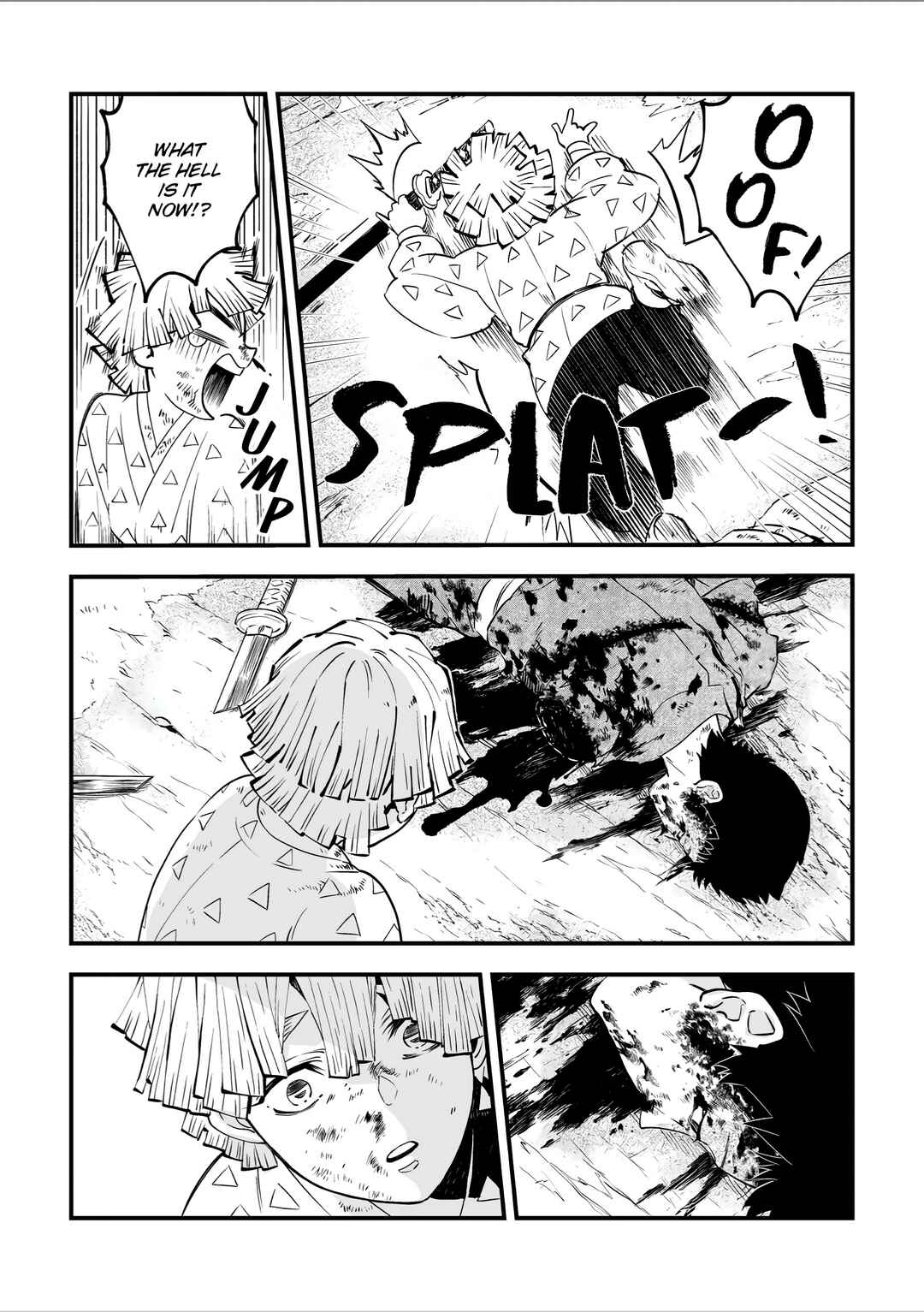 Page 9 Chapter Unknown_d6a3 Demon Slayer - Zenitsus Final Selection (Doujinshi)