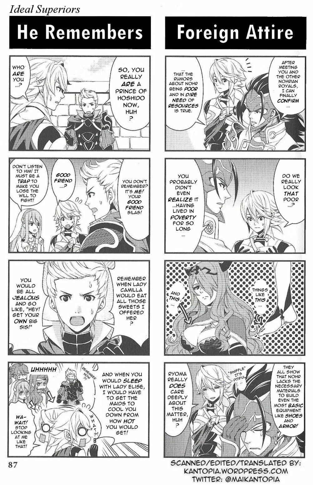 Page 4 Chapter 11 Fire Emblem if/Fates: 4Koma KINGS