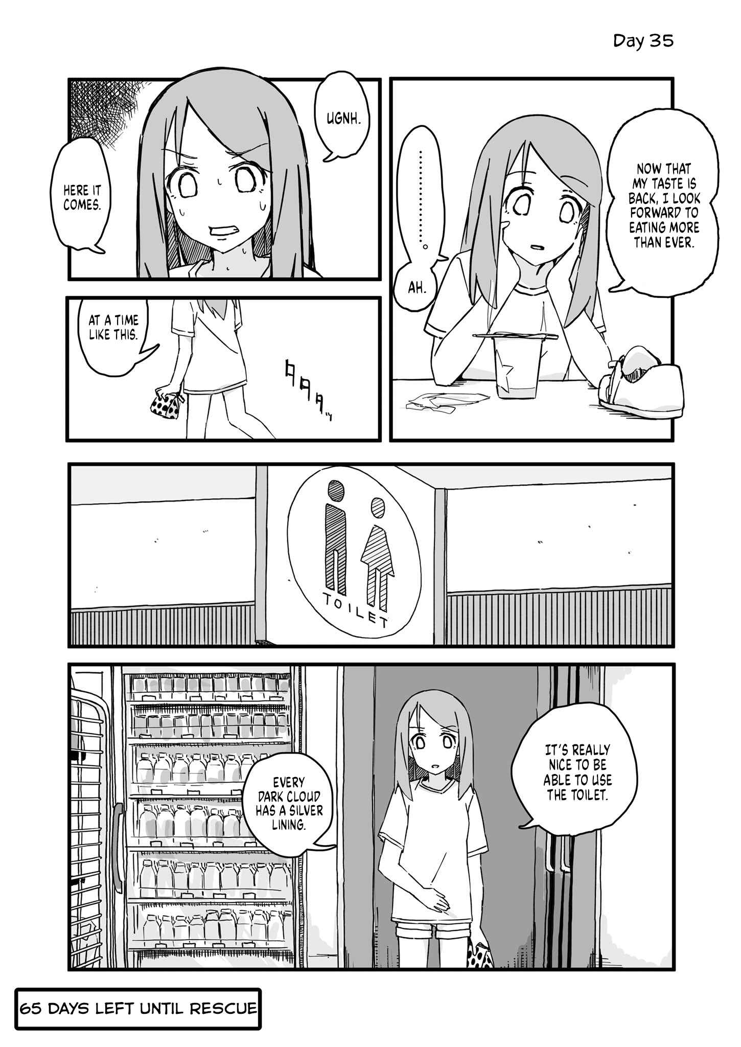 Page 1 Chapter 35 Convenience Store of the Dead ~The Convenience Store Clerk Will Get Rescued in 100 Days~