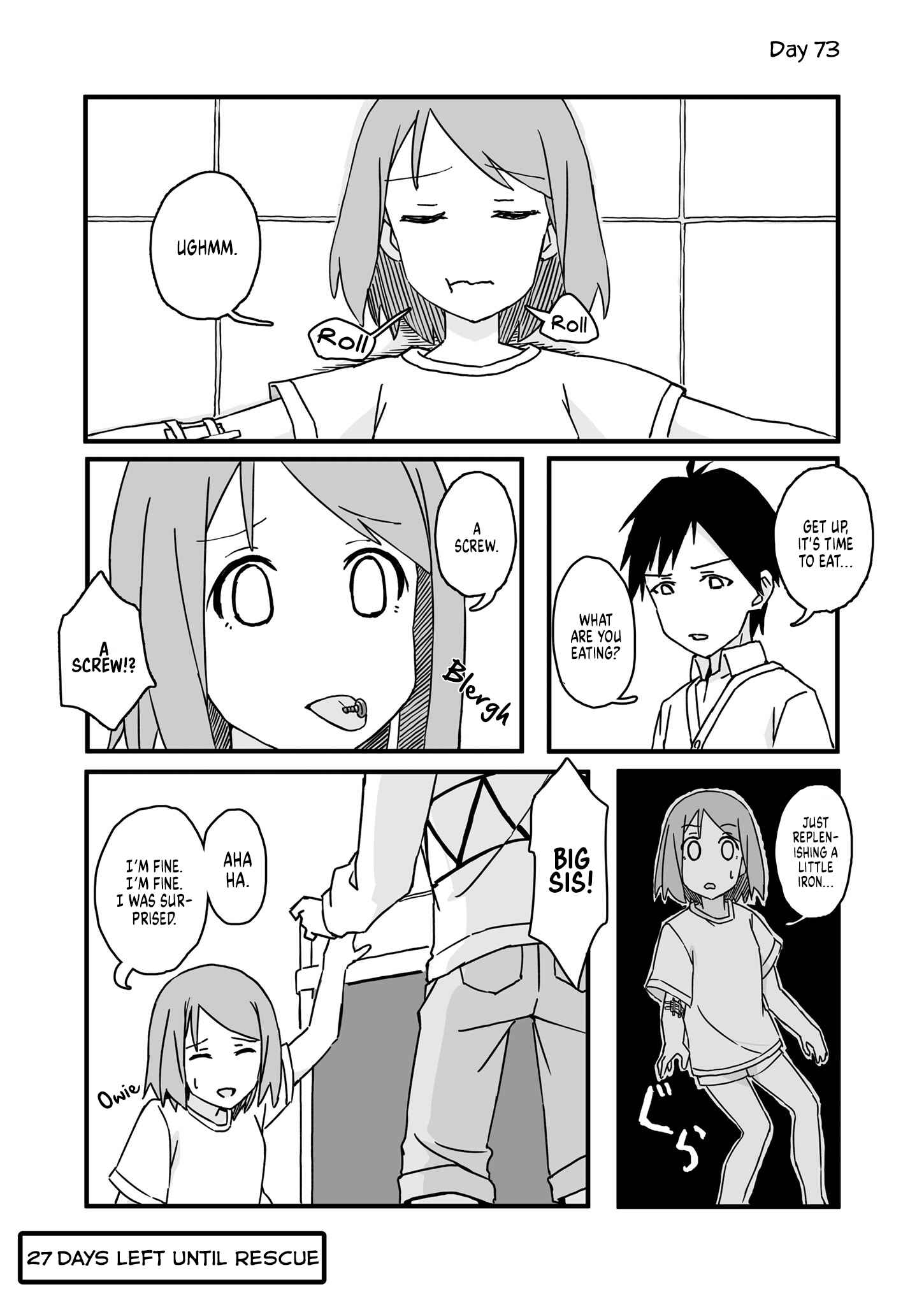 Page 1 Chapter 73 Convenience Store of the Dead ~The Convenience Store Clerk Will Get Rescued in 100 Days~