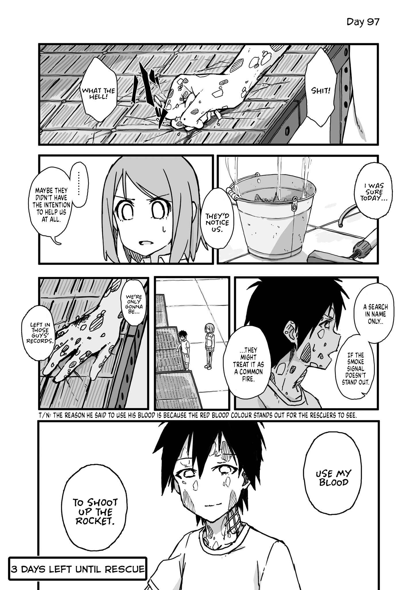 Page 1 Chapter 97 Convenience Store of the Dead ~The Convenience Store Clerk Will Get Rescued in 100 Days~